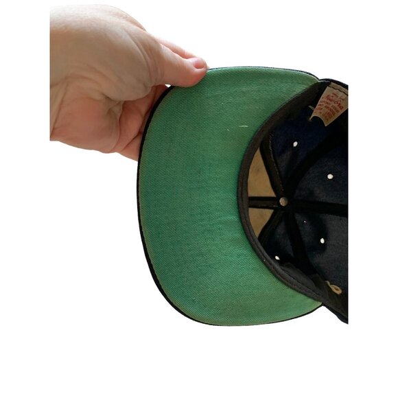 Vintage USS Yellowstone AD-41 Navy Snapback Hat Cap New Era Made in USA USN - Picture 6 of 10